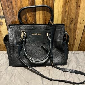 Michael Kors crossbody purse black pebble